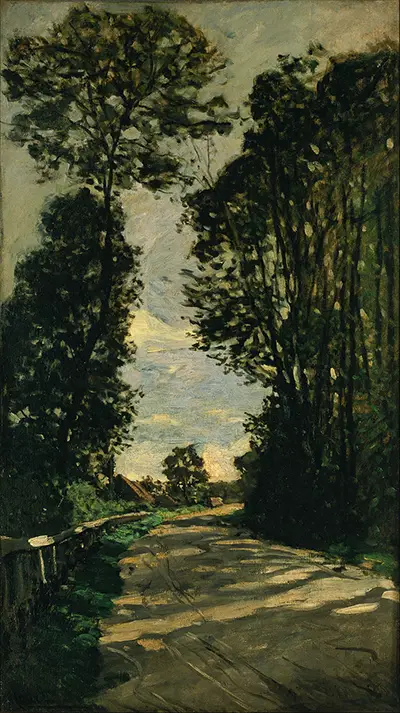 Road by Saint-Simeon Farm II Claude Monet